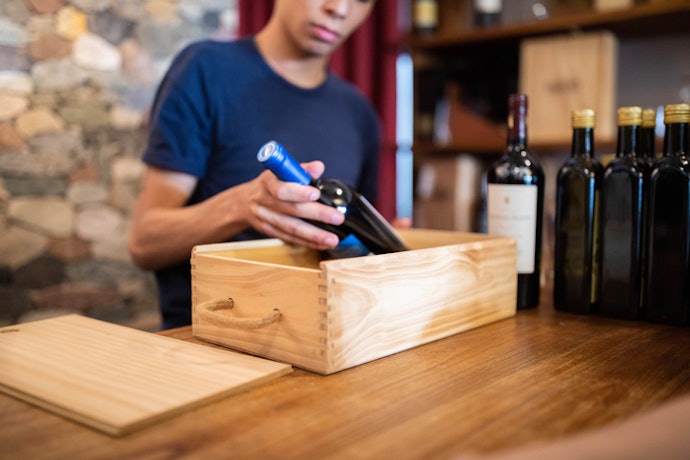 Packing and Presenting a Wine Gift