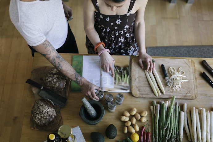 Purchase a Recipe Book by Established Celebrity Chefs or Food Corporations