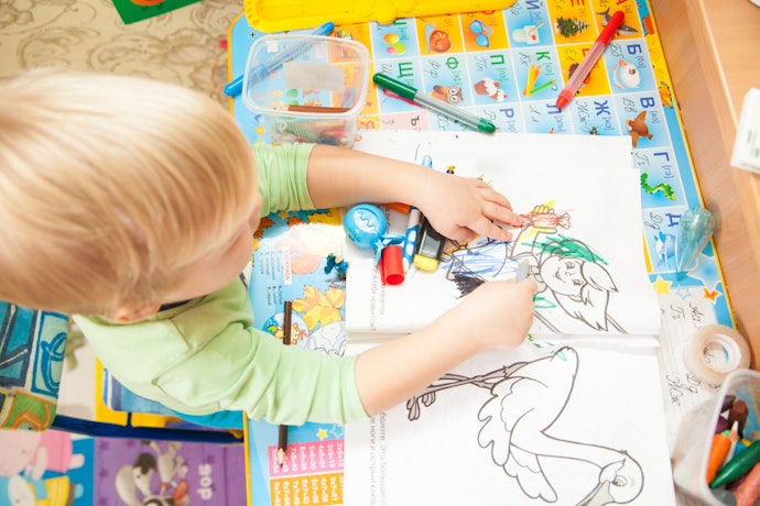 Go for Colorful Worksheets and Books With Minimal Text