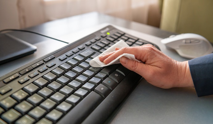 Go for a Disinfectant Keyboard Cleaner to Remove Germs
