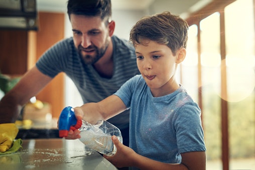 Exercise Safety and Caution When Handling Potent Disinfectants