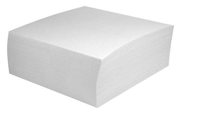 Blocks Prevent Paper From Buckling Even Without Stretching