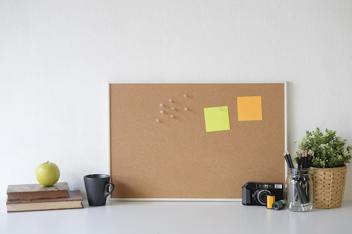 Cork Memo Boards Keep Post-its Secure