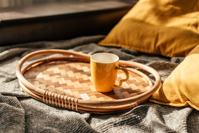 Wood Trays Help Create a Warm and Rustic Ambiance