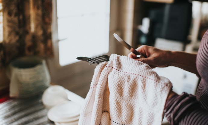 Rails Help You Organize Your Dishcloths