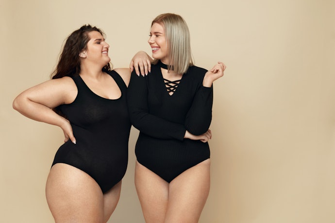 Surplice Swimsuits With Slimming Effect for Those With Round Body Shape