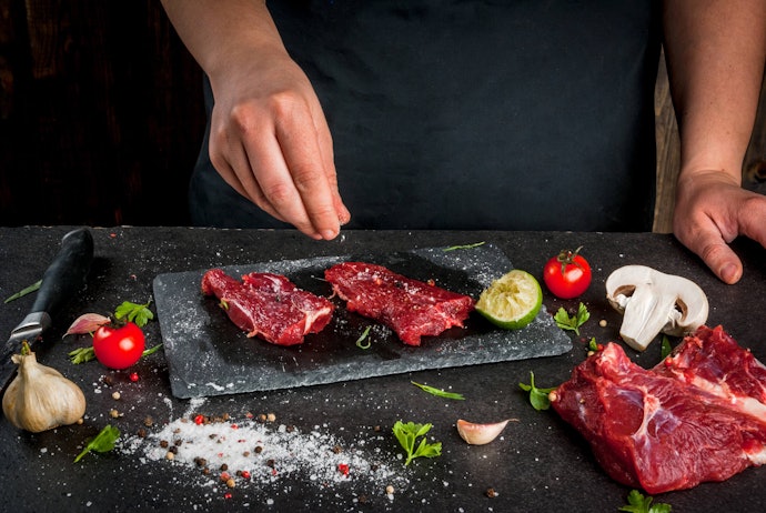 For Lean Meat and Fish: Large Grains and Strong Taste