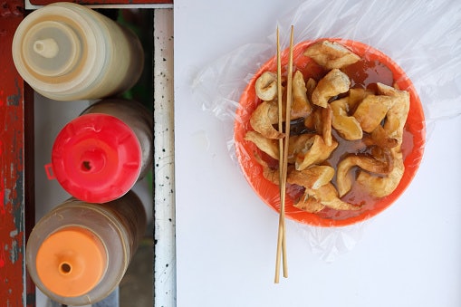 Street Food Style Kikiam Are Perfect As Snacks and Finger Foods