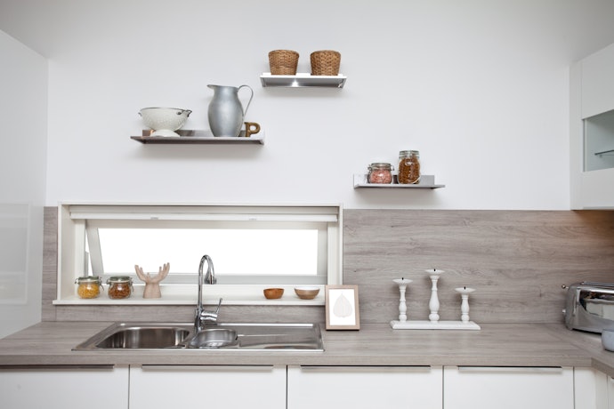 Metal Shelves Are Heavy-Duty and Suitable With Contemporary Decor