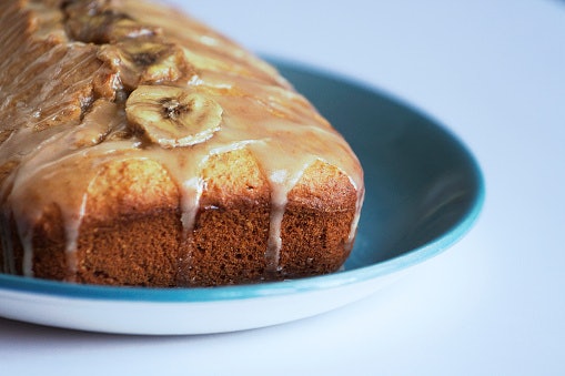 Frosted Banana Bread Is Great for Dessert