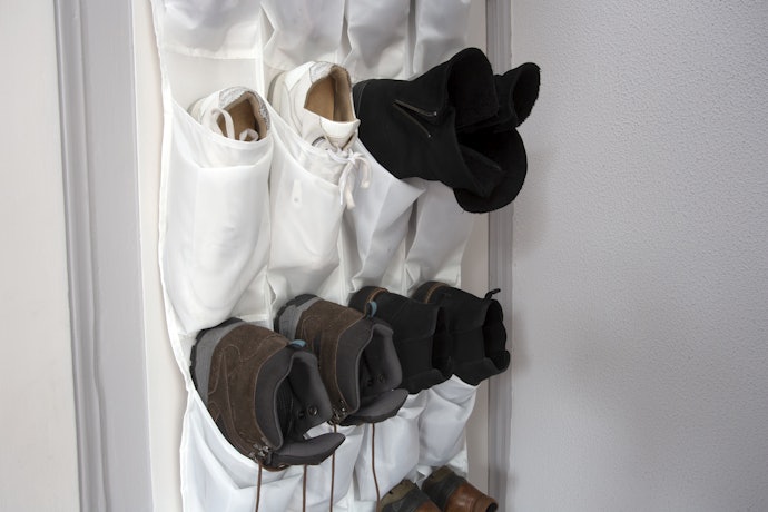 Over-Door Shoe Organizers Keep Your Closet Neat