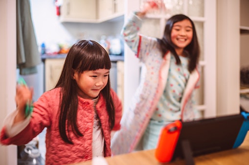 Dance Games Encourage Kids to Move and Be More Active