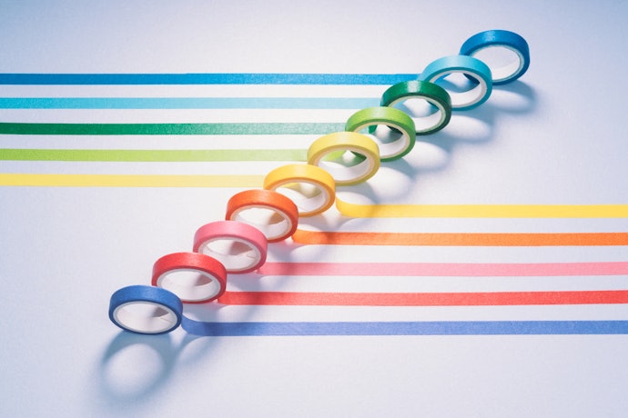 Thin or Slim Tape As an Added Embellishment That Won't Consume Too Much Space