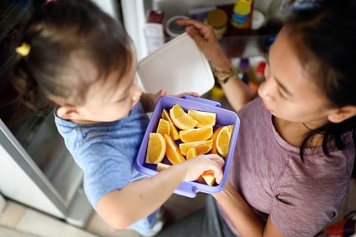 Use Tray and Basket Organizers for Sorting Food