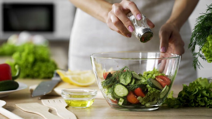For Vegetables: Small Grain and Weak Saltiness