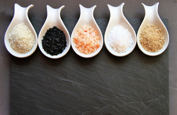 Colored Salts are Whimsical and Decorative