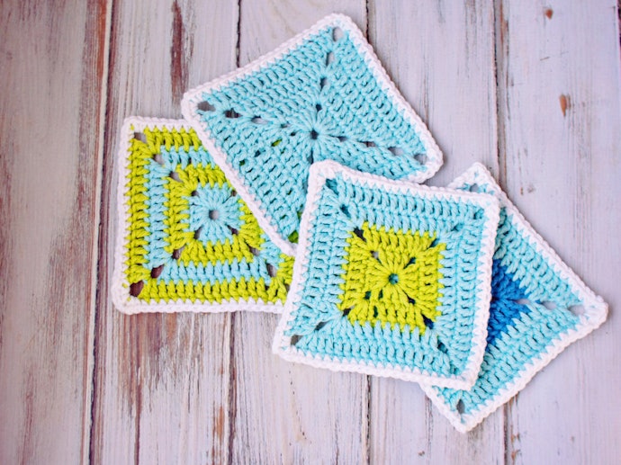 Cotton Coasters Provide Heat Insulation