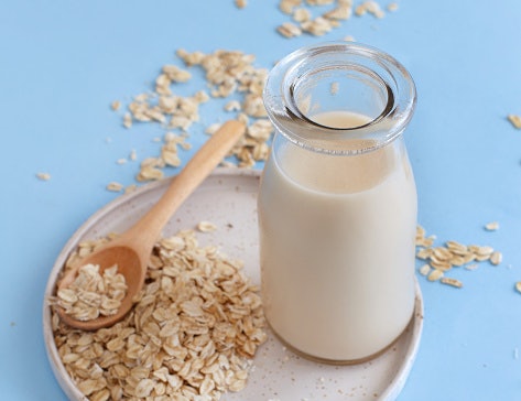 Opt for Oat Milk for a Mild Grainy Taste