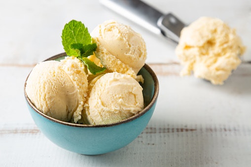 Regular Ice Cream Is Soft and Airy