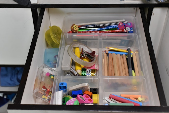 Trays Are Great for Sorting Small Items in Drawers