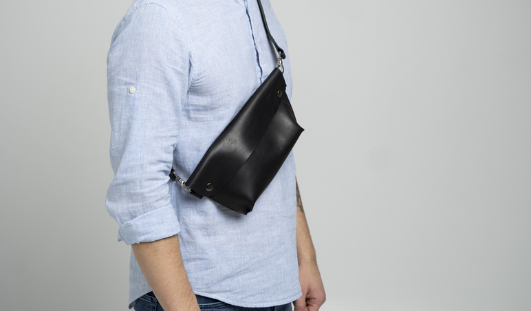 Weixier Chest Bag Men's Simple And Versatile Large-capacity Shoulder Bag  Fashion Light Messenger Bag New Casual Brand Bag - Temu
