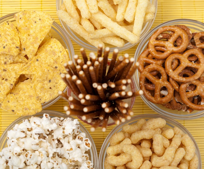 Chips, Biscuits, and Crackers Are Perfect Snacks Between Meals