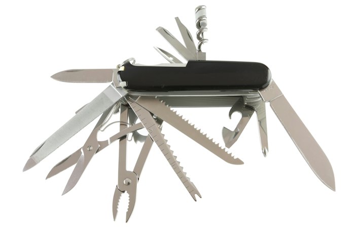 Swiss Knives With More Tools Offer Greater Versatility