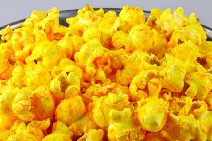 Opt for Butter and Cheese-Flavored Popcorn for a Salty Kick
