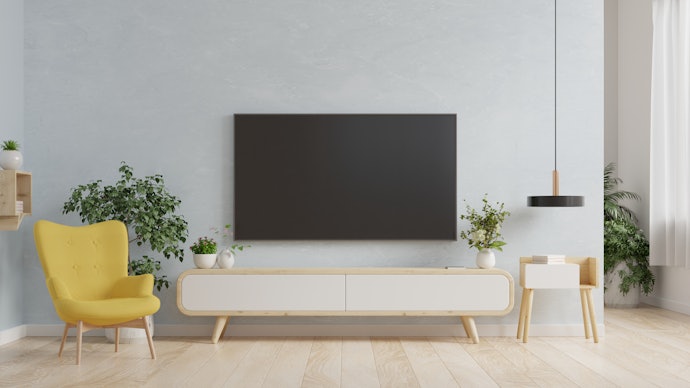 A TV Console for Storing Other Objects