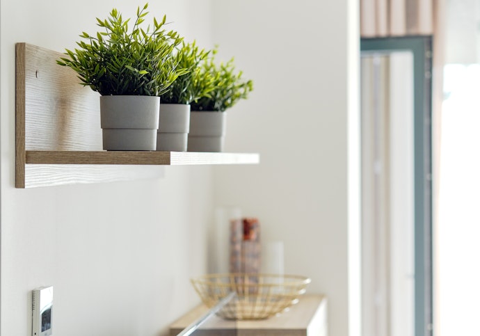 Fiberboard Shelves Are a Great Alternative to Wood