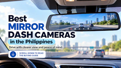 10 Best Mirror Dash Cameras in the Philippines 2026 | 70mai, Ddpai, and More