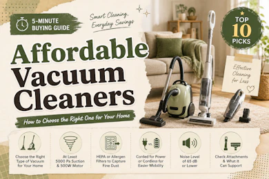 10 Best Affordable Vacuum Cleaners in the Philippines 2026 | Simplus, Deerma, and More
