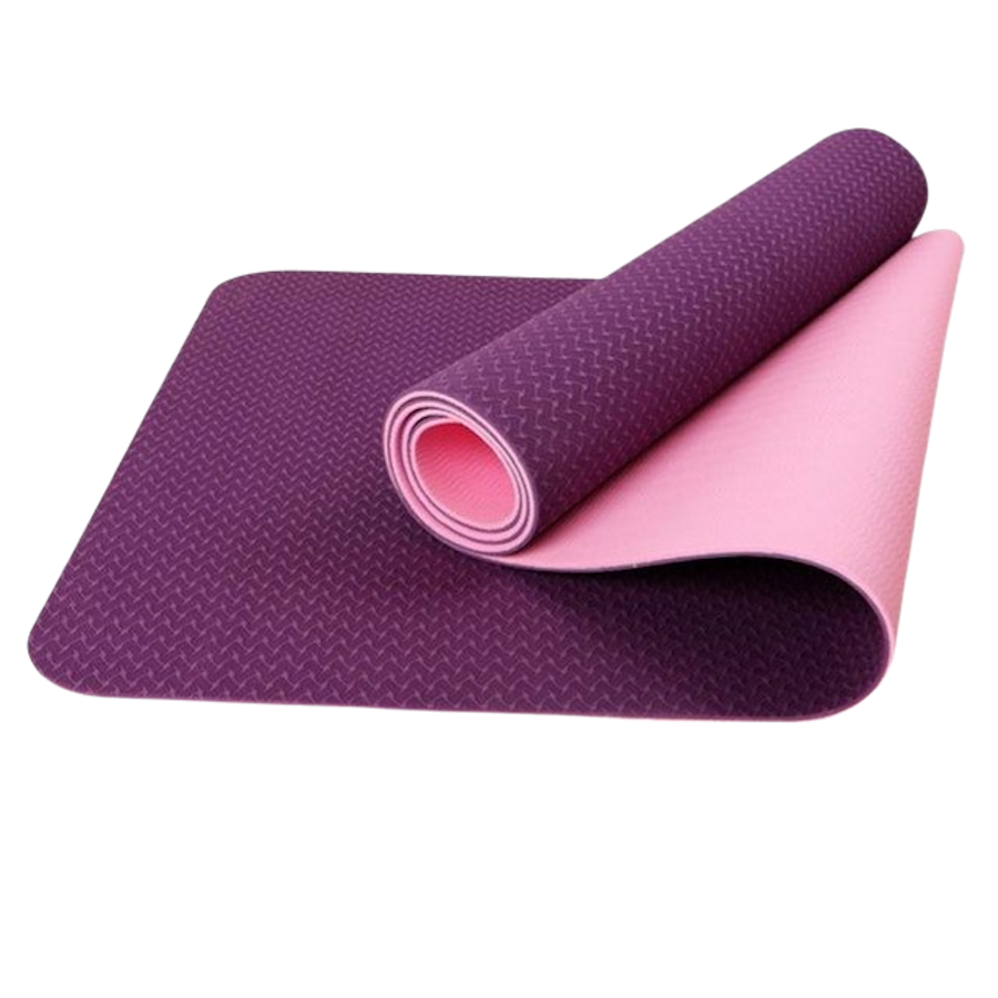 Water-Earth-Air/Pink Travel Yoga Mat - HolderEight - Yoga Travel Mat