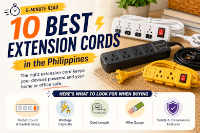 10 Best Extension Cords in the Philippines 2026 | Deli, Panther, and More