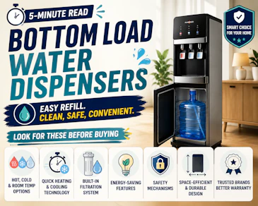 9 Best Bottom Load Water Dispensers in the Philippines 2026 | Fujidenzo, Toshiba, and More
