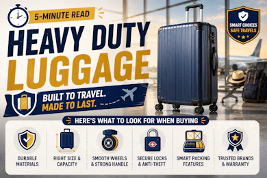10 Best Heavy Duty Luggage in the Philippines 2026 | Sea Choice, Island Elephant, and More