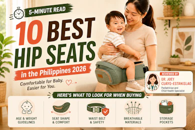 10 Best Hip Seats in the Philippines 2026 | Buying Guide Reviewed by Pediatrician