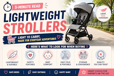10 Best Lightweight Strollers in the Philippines 2026 | Yoboo, Akeeva, and More