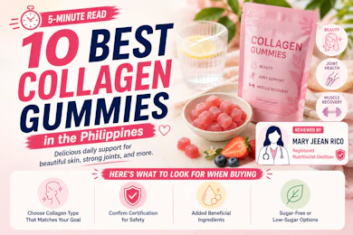 10 Best Collagen Gummies in the Philippines 2026 | Buying Guide Reviewed by Nutritionist-Dietitian