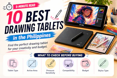 10 Best Drawing Tablets in the Philippines 2026 | XP-Pen, Wacom, and More