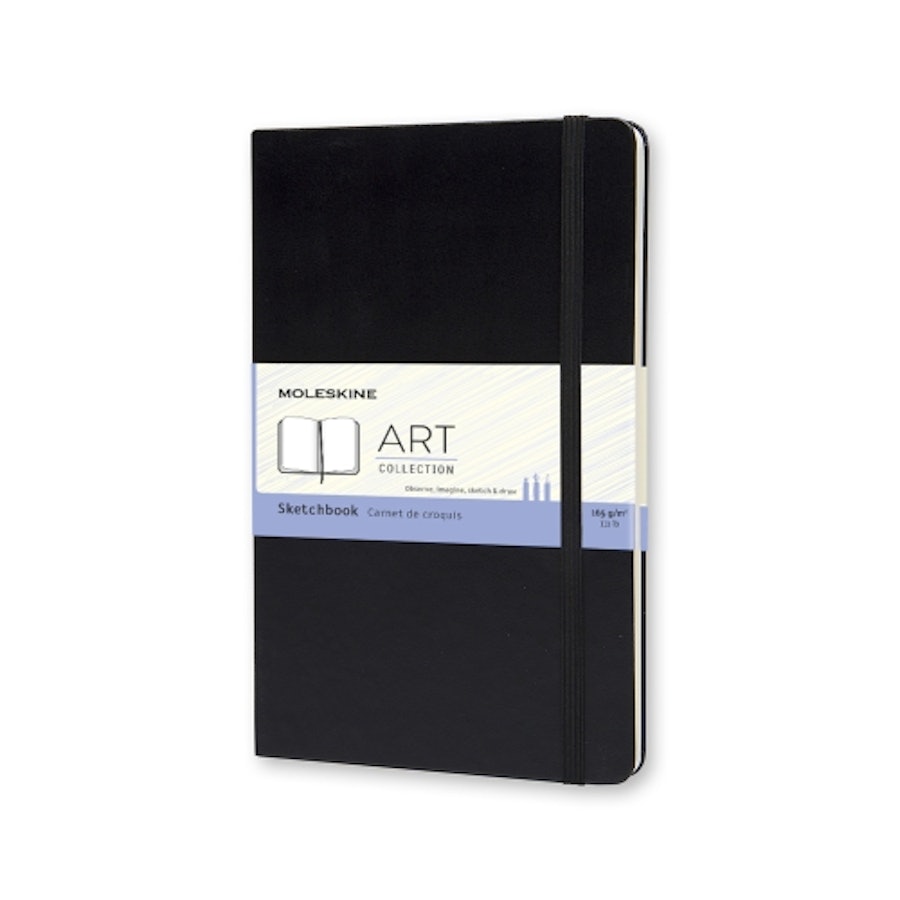 Etchr Mixed Media Hardbound Sketchbook - A5, 5.8 x 8.3, Hot Press,  Landscape