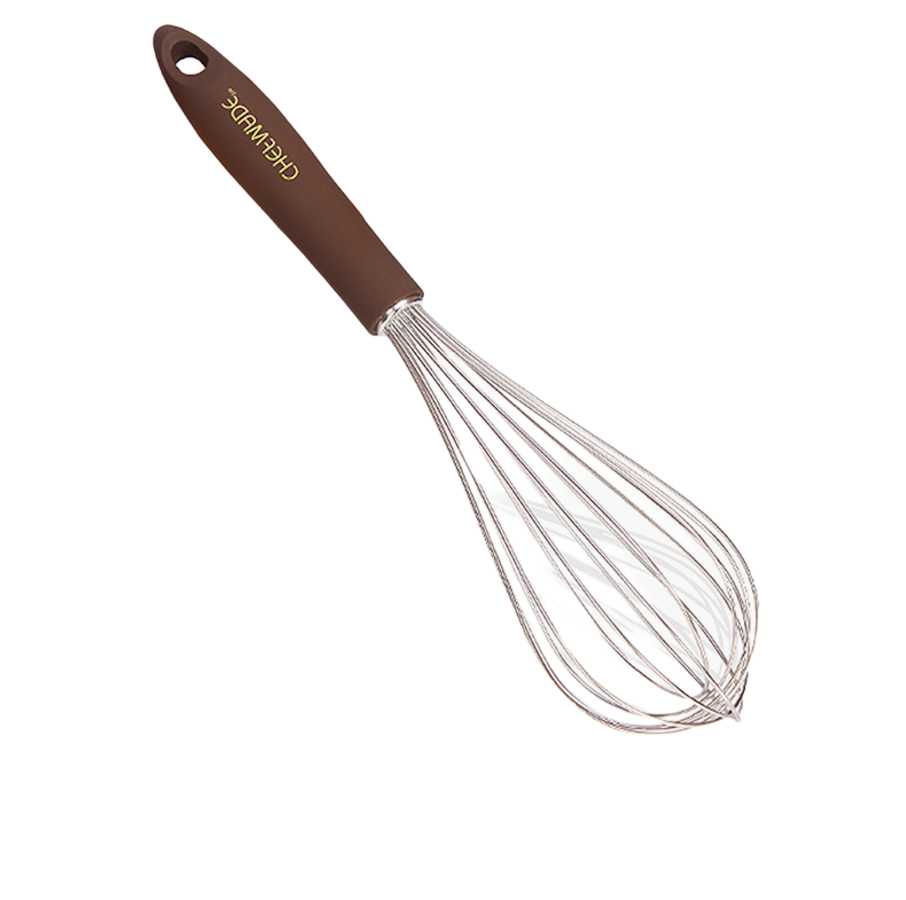 Sohindel Silicone Balloon Whisk, Perfect for Non-Stick Cookware, Milk and Egg Beater Blender, Heat Resistant Kitchen Whisks - Black