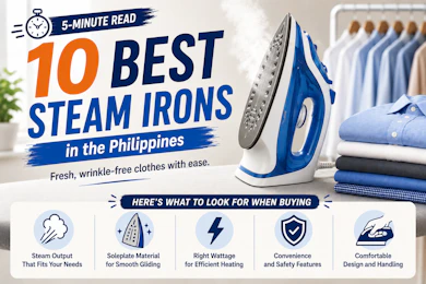 10 Best Steam Irons in the Philippines 2026 | Philips, Tefal, and More