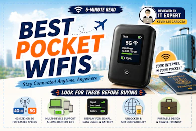 10 Best Pocket WiFis in the Philippines 2026 | Buying Guide Reviewed by IT Expert