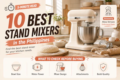 10 Best Stand Mixers in the Philippines 2026 | Buying Guide Reviewed by Baker