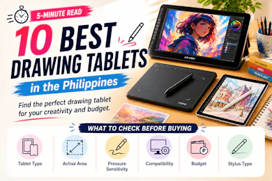 10 Best Drawing Tablets in the Philippines 2026 | XP-Pen, Wacom, and More