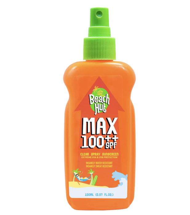 Beach Hut MAX SPF100++ Sunscreen Spray Translation missing: en-PH.activerecord.decorators.item_part_image/alt
