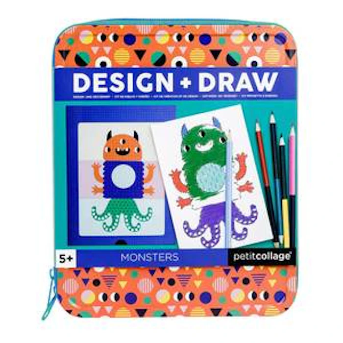 Design + Draw - Monsters Petit Collage Translation missing: en-PH.activerecord.decorators.item_part_image/alt