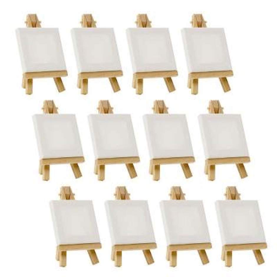 3"x3" Miniature Canvas & Easel Sets Translation missing: en-PH.activerecord.decorators.item_part_image/alt