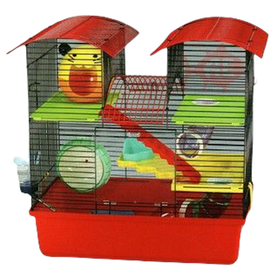 Showa HC-625 3-Level Hamster Cage Translation missing: en-PH.activerecord.decorators.item_part_image/alt